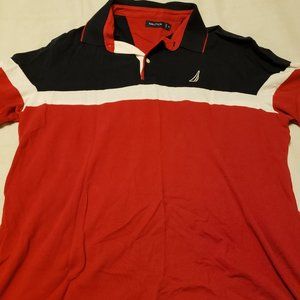 Nautica Mens Short Sleeve Polo - XXL
